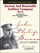 Ancient and Honorable Artillery Company March Concert Band sheet music cover